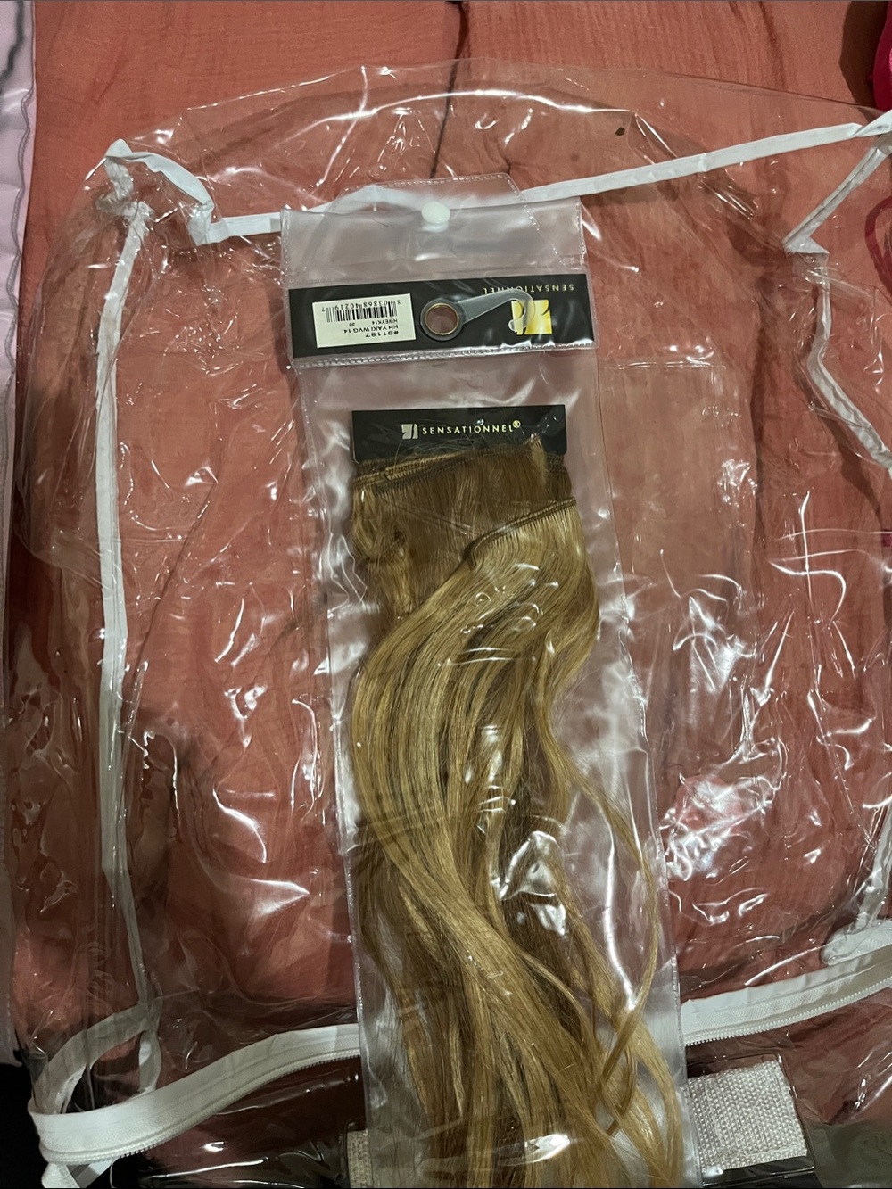 Blonde Clip-In Hair Extensions - Light Brown / Honey Blonde